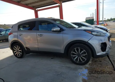 2017 Kia Sportage Ex из США, поврежденный, VIN KNDPN3AC9H7235395